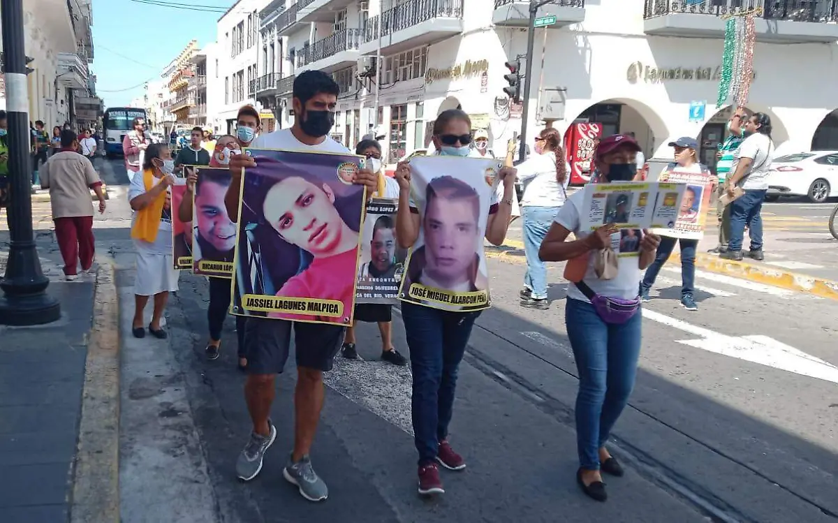 Raul Solis Marcha desaparecidos Veracruz  (3)